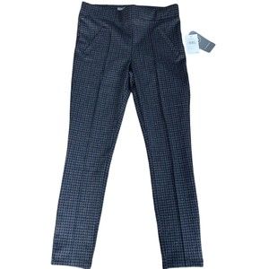 Wit and Wisdom Size PM Pull On Pants Charcoal Skinny Dress Pants Stretch NWT